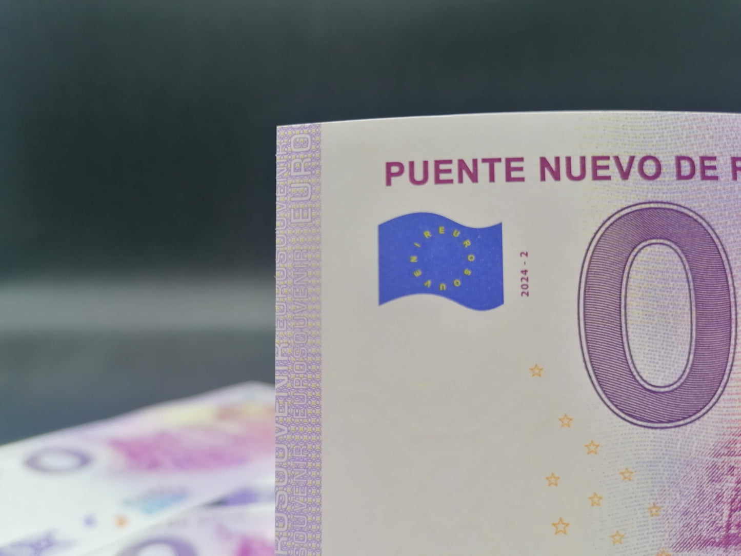 Billete Euro Souvenir PUENTE NUEVO DE RONDA 2024
