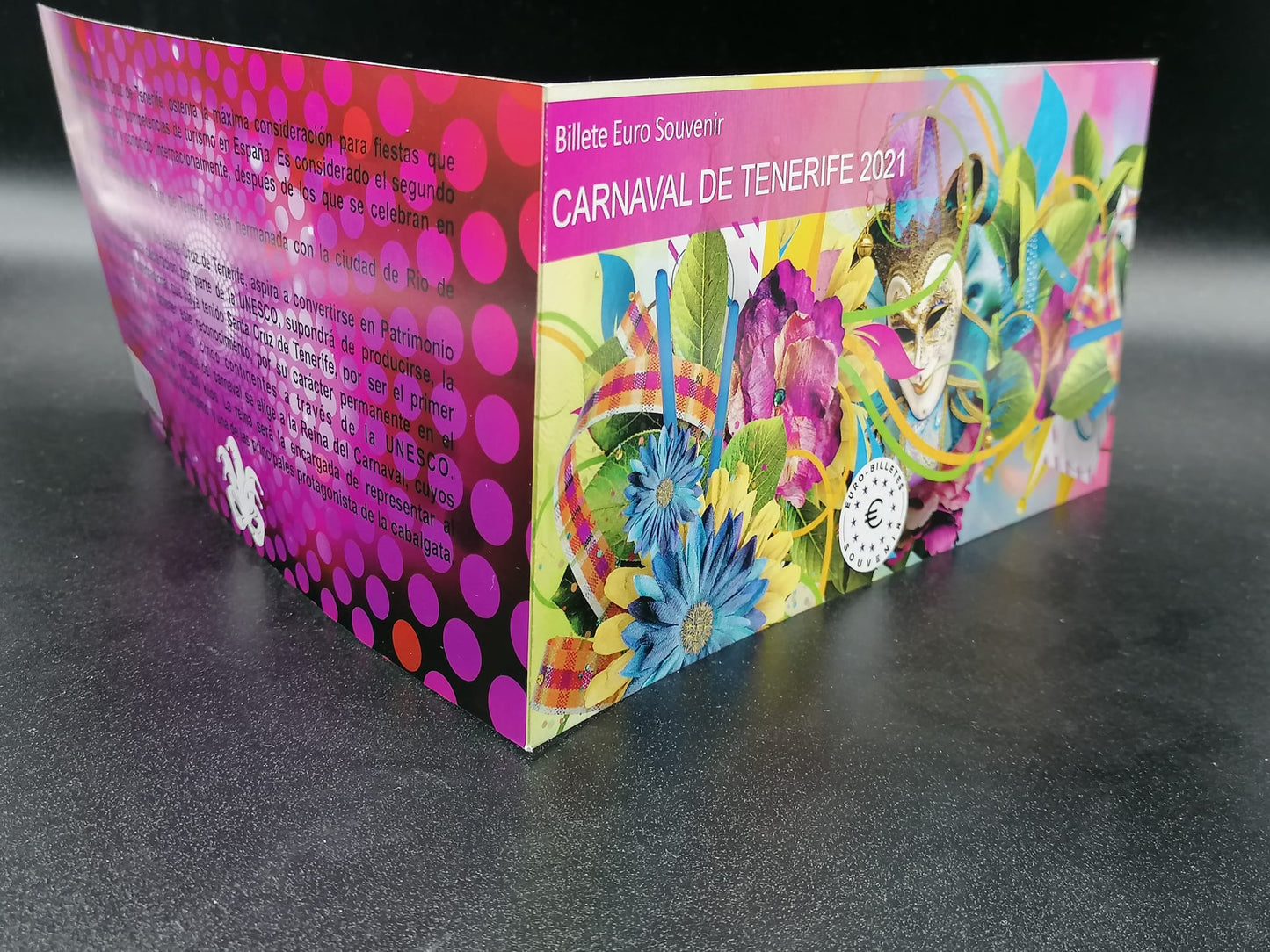 Edición 2021 Souvenir Carnaval de Tenerife Ed. Limitada sello correos