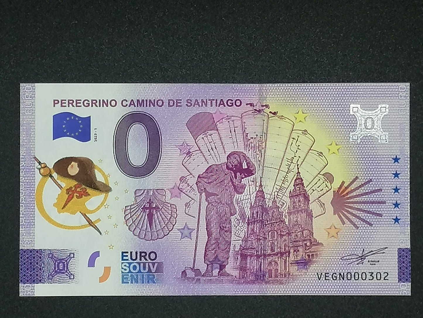 Edición 2023 - Pack Peregrino Camino de Santiago 3 billetes sellados