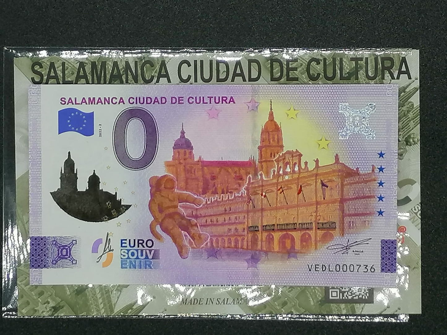 Edición 2022- Salamanca Ciudad de Cultura Pintado a mano con sello.