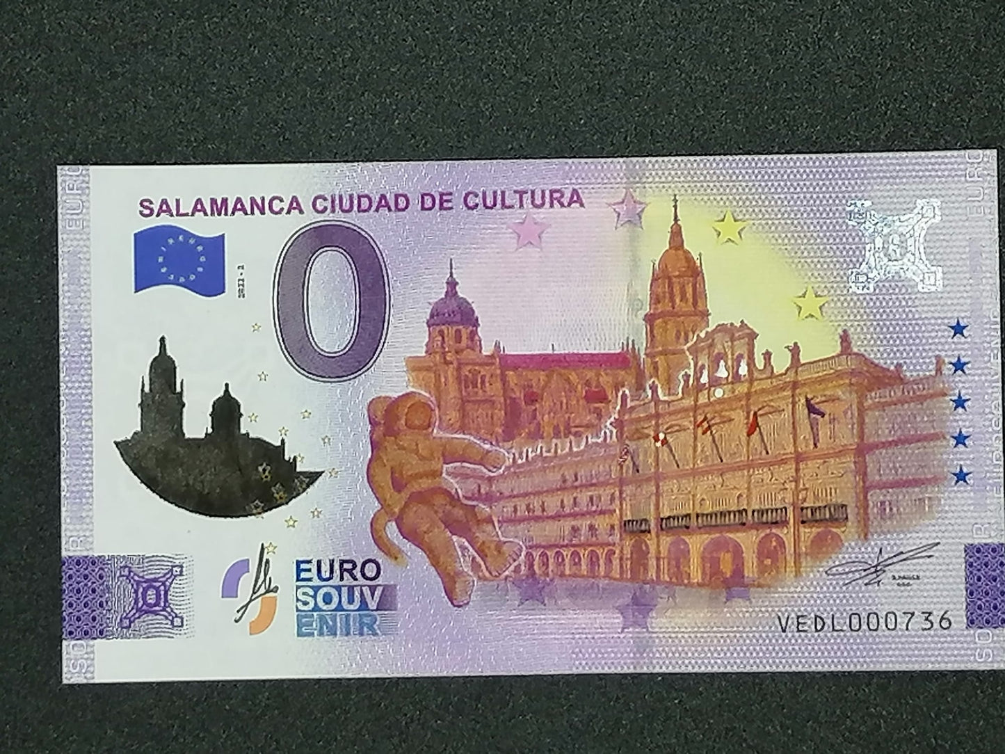 Edición 2022- Salamanca Ciudad de Cultura Pintado a mano con sello.