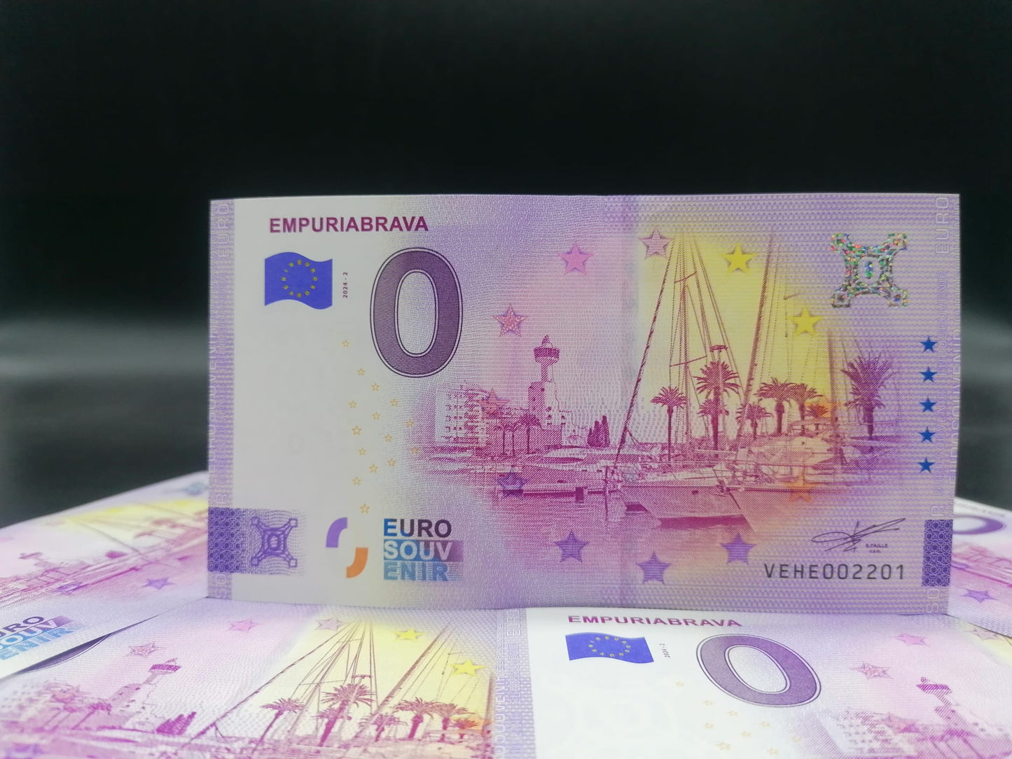 Billete EuroSouvenir EMPURIABRAVA 2024