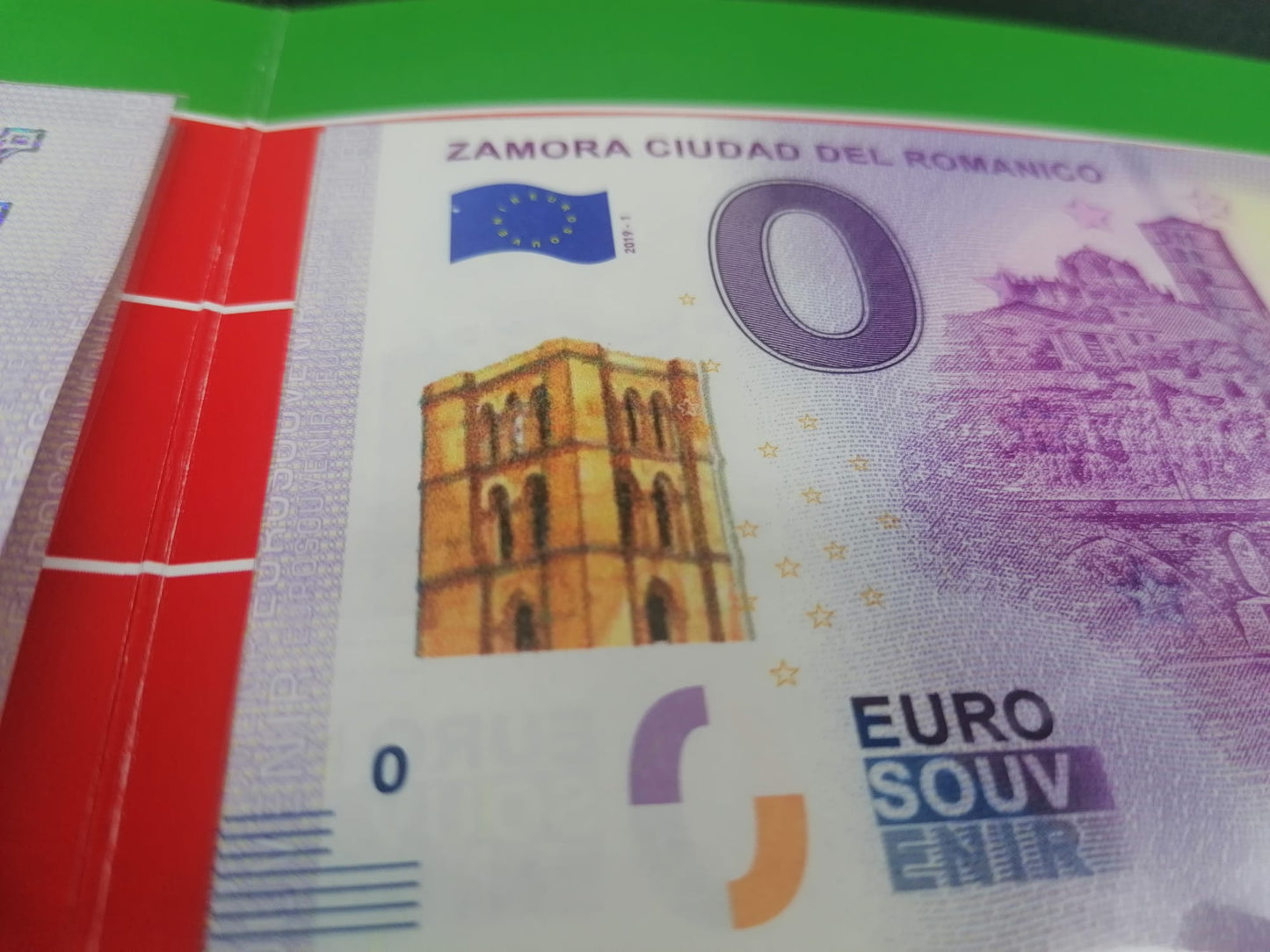 Pack Zamora CIUDAD DEL ROMÁNICO 3 billetes sellados