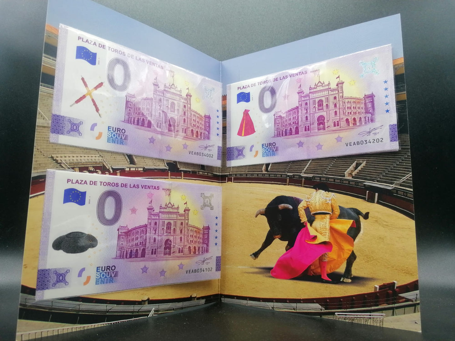 Edición 2024- Pack Plaza de Toros de las Ventas 3 billetes sellados