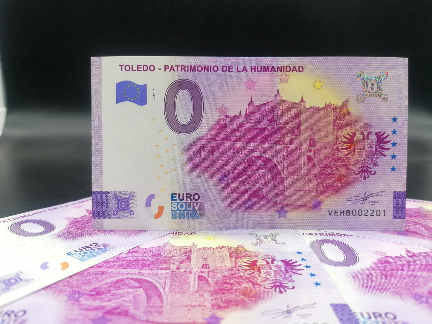 Billete Euro Souvenir TOLEDO PATRIMONIO DE LA HUMANIDAD 2024