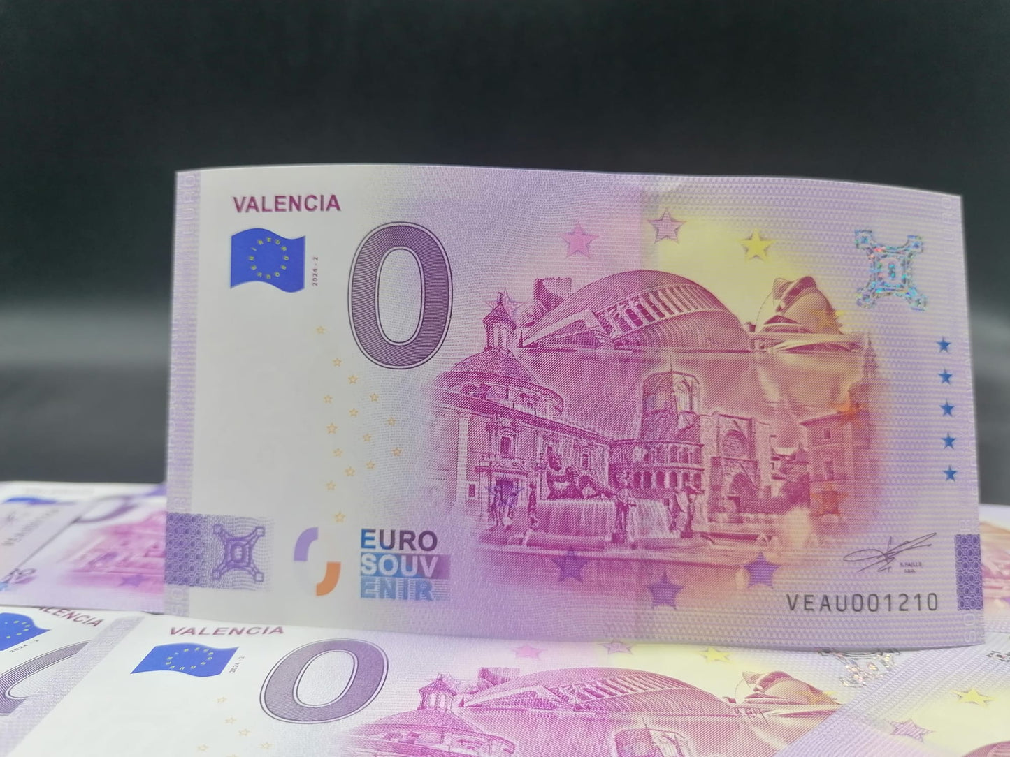 Billete Euro Souvenir VALENCIA 2024